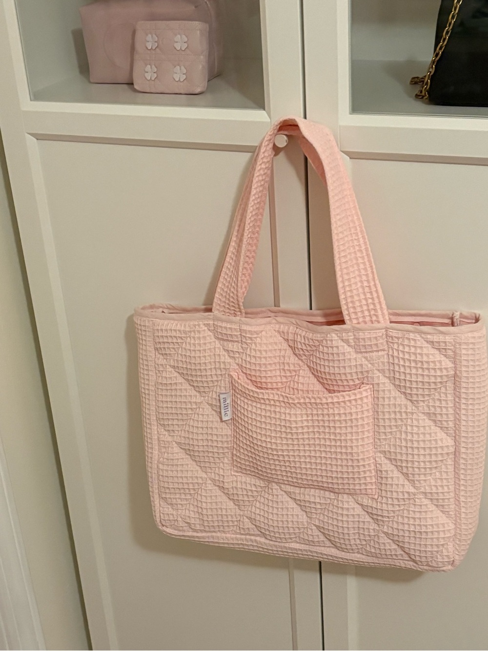 Handmade Waffle Tote Bag